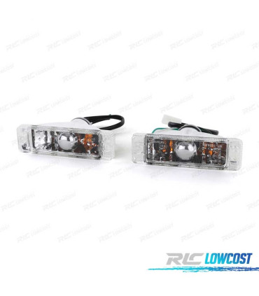 CLIGNOTANTS VOLKSWAGEN GOLF FEU DE POSITION 74-83 FOND CHROMÉ