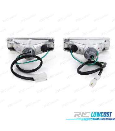 CLIGNOTANTS VOLKSWAGEN GOLF FEU DE POSITION 74-83 FOND CHROMÉ