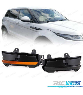 CLIGNOTANTS RÉTROVISEURS POUR LAND ROVER EVOQUE VELAR DISCOVERY DYNAMIQUE FUMÉ