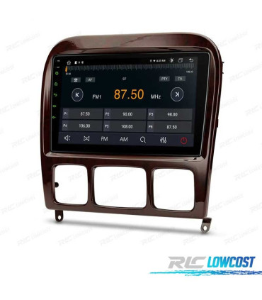 AUTORADIO GPS ANDROID 10 Mo CLASSE S W220 98-05