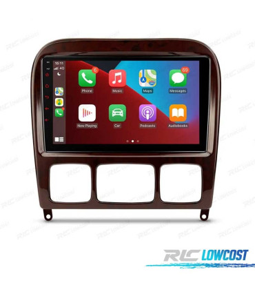 AUTORADIO GPS ANDROID 10 Mo CLASSE S W220 98-05