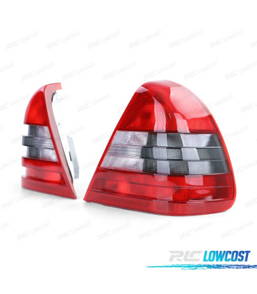 FEUX ARRIÈRE MERCEDES CLASSE C W202 93-97 ROUGE BLANC