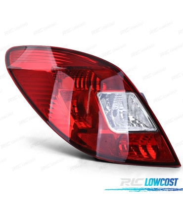 PHARE GAUCHE OPEL CORSA D 06- ROUGE BLANC