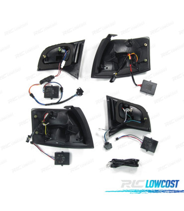 FEUX ARRIÈRE AUDI A4 B7 04-08 AVANT FULL LED NOIR