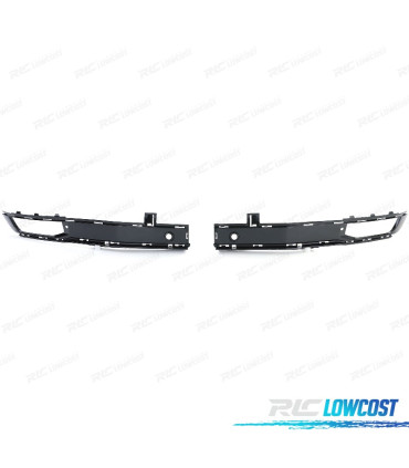 GRILLE ANTIBROUILLARD VOLKSWAGEN VW T6 15-19 PDC NOIR BRILLANT