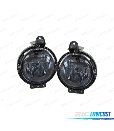 PHARES ANTIBROUILLARD POUR MINI R55 R56 R57 R58 R59 06-13 NOIR FUMÉ