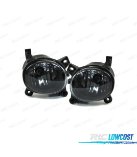 PHARES ANTIBROUILLARD POUR AUDI A4 A5 8T 8F A6 Q3 A1 VOLKSWAGEN VW PASSAT CC NOIR FUMÉ