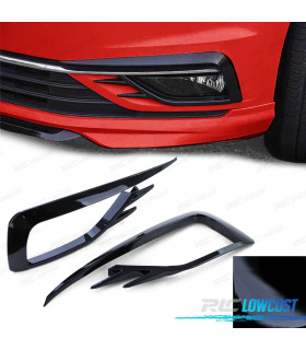 CONTOUR PHARES VOLKSWAGEN VW GOLF 7 17-20 NOIR BRILLANT