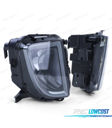 PHARES ANTIBROUILLARD POUR VOLKSWAGEN VW GOLF VI 6 GTI GTD 08-11 FUMÉ