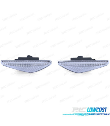 CLIGNOTANTS LATÉRAUX BMW E46 COUPÉ CABRIO 03-07 LED BLANC