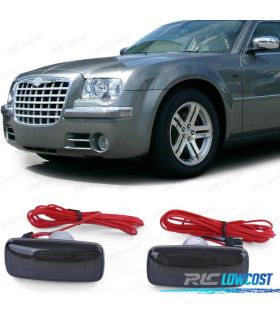 CLIGNOTANTS LATÉRAUX POUR CHRYSLER 200 07-16 300 05-06 300C 04-10 LED NOIR