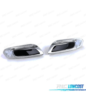 CLIGNOTANTS LATÉRAUX POUR MINI COOPER F55 F56 F57 13- LED NOIR ARGENT