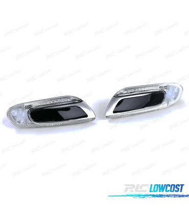 CLIGNOTANTS LATÉRAUX POUR MINI COOPER F55 F56 F57 13- LED NOIR ARGENT