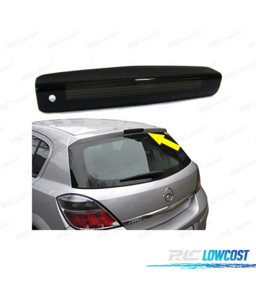 VERRE DE TROISIÈME FEU STOP NOIR OPEL ASTRA H 04-09