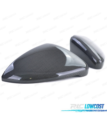 COQUES RÉTROVISEURS VOLKSWAGEN VW GOLF 7 12- CARBONE