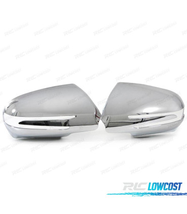 COQUES RÉTROVISEURS MERCEDES SLK R171 08-11CHROMÉ