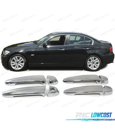 COQUES POIGNÉES DE PORTE BMW E87 X6 E71 3ER E90 CHROMÉ