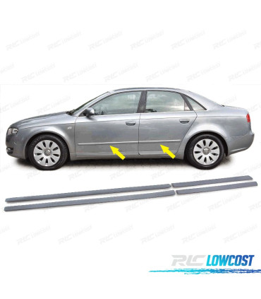 MOULURES LATÉRALES PORTE AUDI A4 B7 8E 04-08