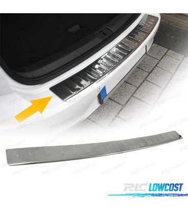 PROTECTION SEUIL COFFRE POUR VOLKSWAGEN VW GOLF 5 BERLINE 03-08 INOX