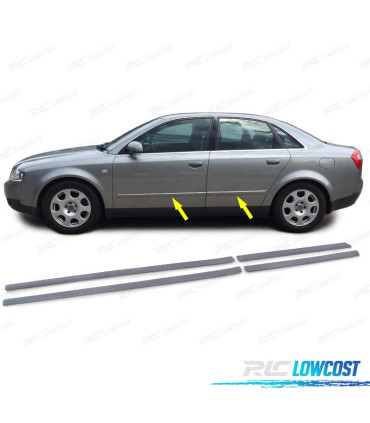 MOULURES LATÉRALES PORTES AUDI A4 B6 8E 00-04