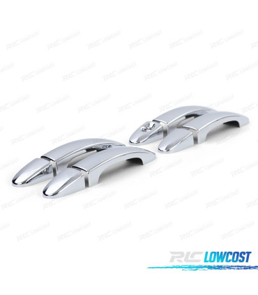 COQUES DE POIGNÉES DE PORTE FORD KUGA I 08-12 CHROMÉ