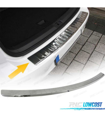 PROTECTION SEUIL COFFRE POUR FORD FOCUS 3 TOURNIER 11- INOX