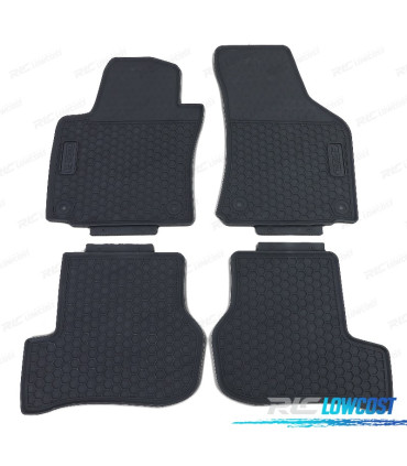 TAPIS EN CAOUTCHOUC VOLKSWAGEN VW GOLF 5 03-09 4 UNITÉS