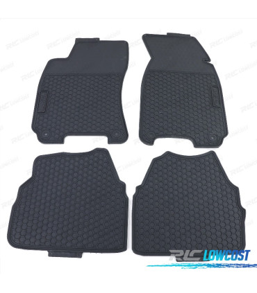 TAPIS EN CAOUTCHOUC VOLKSWAGEN VW PASSAT 3C5 B6 05-10 4 UNITÉS