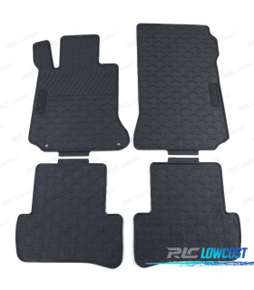 TAPIS EN CAOUTCHOUC MERCEDES CLASSE C W204 S204 07-11 4 UNITÉS