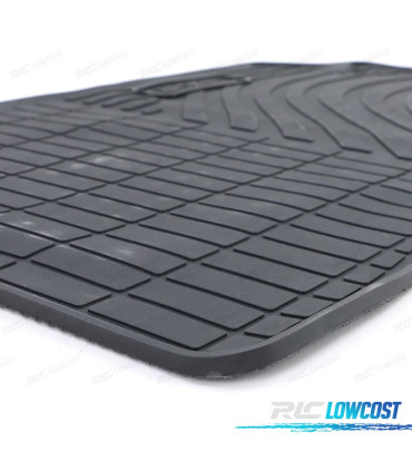 TAPIS EN CAOUTCHOUC MERCEDES CLASSE E W212 09-16 4 UNITÉS