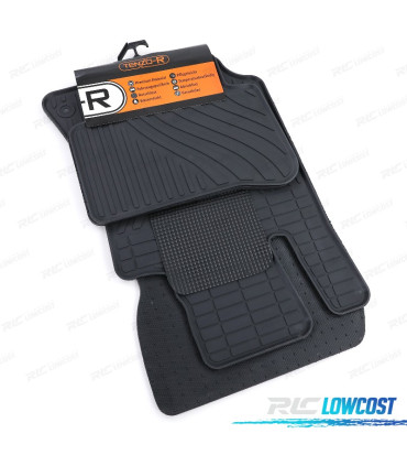 TAPIS EN CAOUTCHOUC MERCEDES CLASSE E W212 09-16 4 UNITÉS