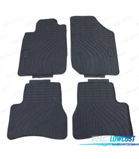 TAPIS EN CAOUTCHOUC PEUGEOT 207 WA WC WK 06-14 4 UNITÉS