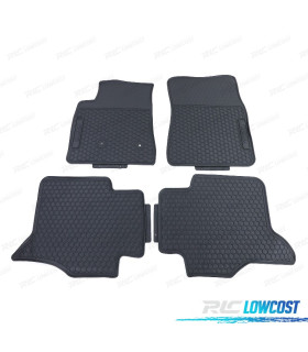 TAPIS EN CAOUTCHOUC MITSUBISHI PAJERO 4 07- 4 UNITÉS