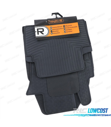 TAPIS EN CAOUTCHOUC NISSAN QASHQAI J10 JJ10 07-16 4 UNITÉS