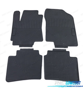 TAPIS EN CAOUTCHOUC KIA RIO UB 11-16 4 UNITÉS