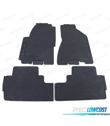 TAPIS EN CAOUTCHOUC KIA SPORTAGE JE KM 04-10 4 UNITÉS