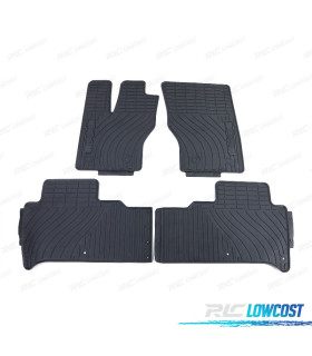 TAPIS EN CAOUTCHOUC LAND ROVER RANGE ROVER LW LG LS 11- 4 UNITÉS