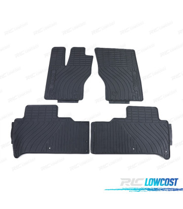 TAPIS EN CAOUTCHOUC LAND ROVER RANGE ROVER LW LG LS 11- 4 UNITÉS