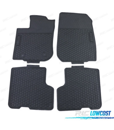 TAPIS EN CAOUTCHOUC DACIA LOGAN 2 SANDERO 2 12- 4 UNITÉS