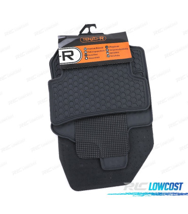 TAPIS EN CAOUTCHOUC RENAULT CLIO 3 BR CR 05- 4 UNITÉS