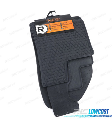 TAPIS EN CAOUTCHOUC RENAULT CLIO 4 BH 12- 4 UNITÉS