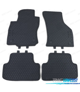 TAPIS EN CAOUTCHOUC POUR VOLKSWAGEN VW GOLF 7 12- 4 UNITÉS