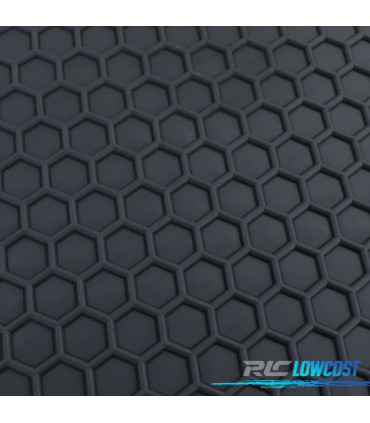 TAPIS EN CAOUTCHOUC POUR VOLKSWAGEN VW GOLF 7 12- 4 UNITÉS