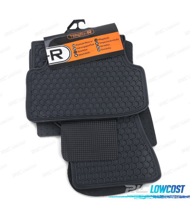 TAPIS EN CAOUTCHOUC POUR VOLKSWAGEN VW GOLF 7 12- 4 UNITÉS