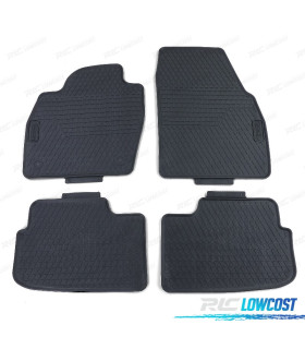 TAPIS EN CAOUTCHOUC VOLKSWAGEN VW POLO AW1 BZ1 17- 4 UNITÉS