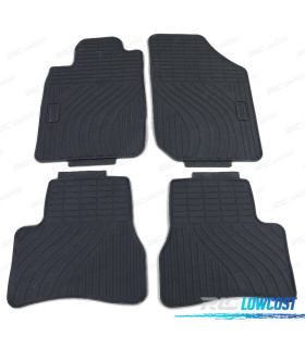 TAPIS EN CAOUTCHOUC PEUGEOT 206 00-09 4 UNITÉS