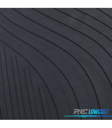 TAPIS EN CAOUTCHOUC PEUGEOT 206 00-09 4 UNITÉS