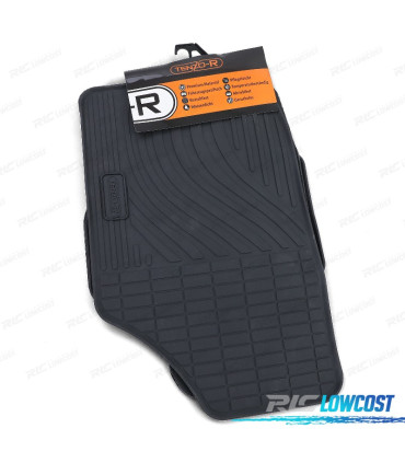 TAPIS EN CAOUTCHOUC PEUGEOT 206 00-09 4 UNITÉS