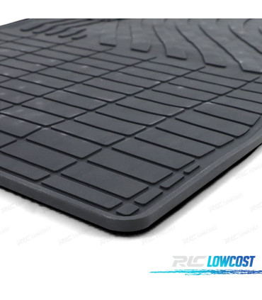 TAPIS EN CAOUTCHOUC MERCEDES CLASSE E W211 S211 02-09 4 UNITÉS