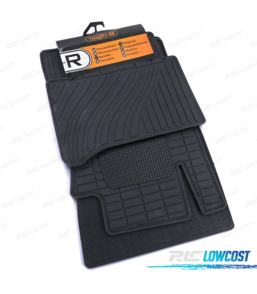 TAPIS EN CAOUTCHOUC MERCEDES CLASSE E W211 S211 02-09 4 UNITÉS